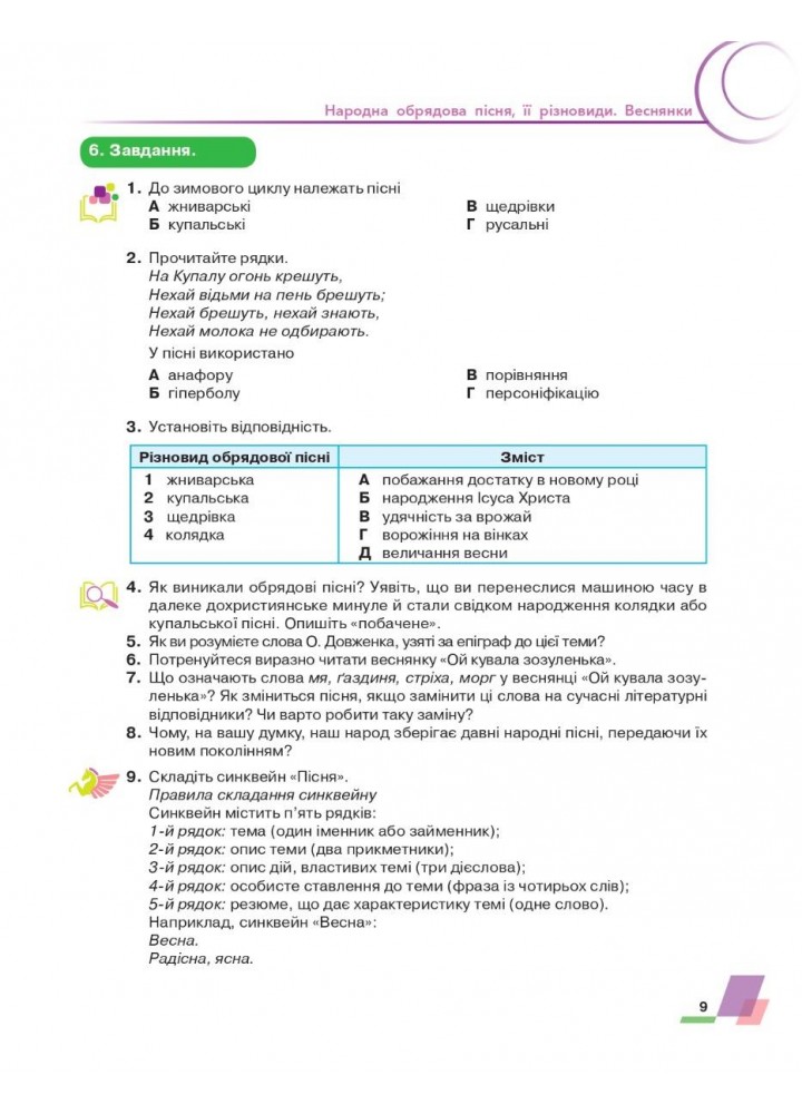 Українська література, 6 кл., Підручник - Авраменко О. М. - Грамота (107479)