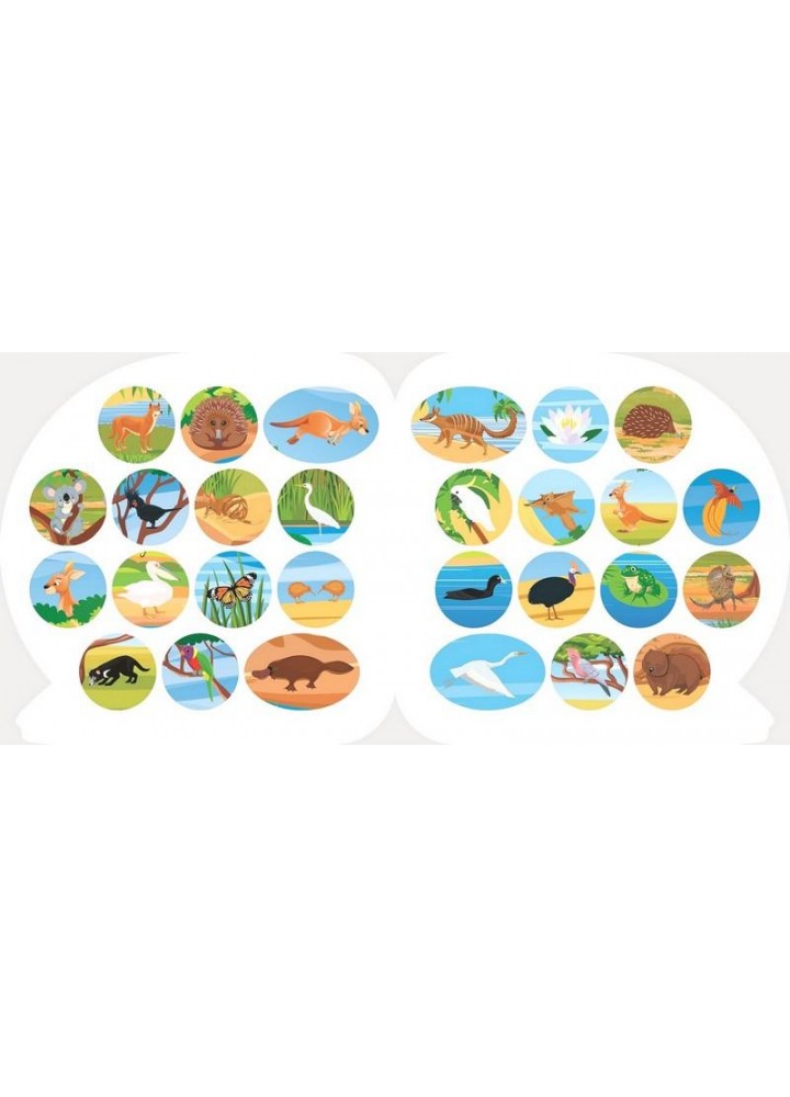 Пізнавальні наліпки Тварини Австралії - Алліна О. Г. - ТОРСІНГ (106975) Пізнавальні наліпки Тварини Австралії - Алліна О. Г. - ТОРСІНГ (106975)