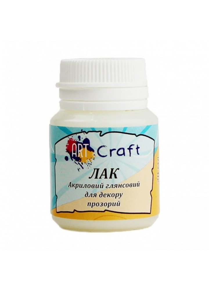 Лак акриловий глянсовий 20 мл (5000-AC)