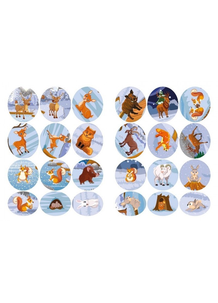 Наклей і дізнайся Зима на фермі - Шипарьова О.В. - ТОРСІНГ (105024)