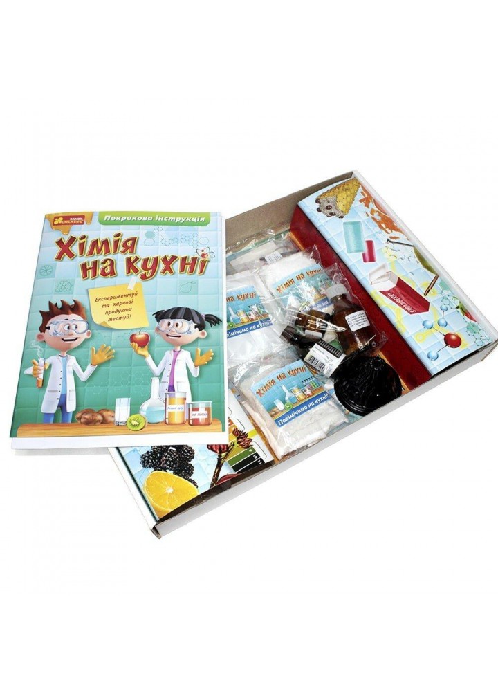 Набір для експериментів. Хімія на кухні / РАНОК КРЕАТИВ