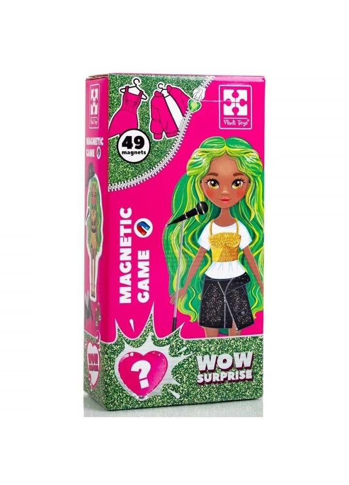 Гра магнітна одягалка WOW Surprise «Singer» VT3210-13 - VLADI TOYS