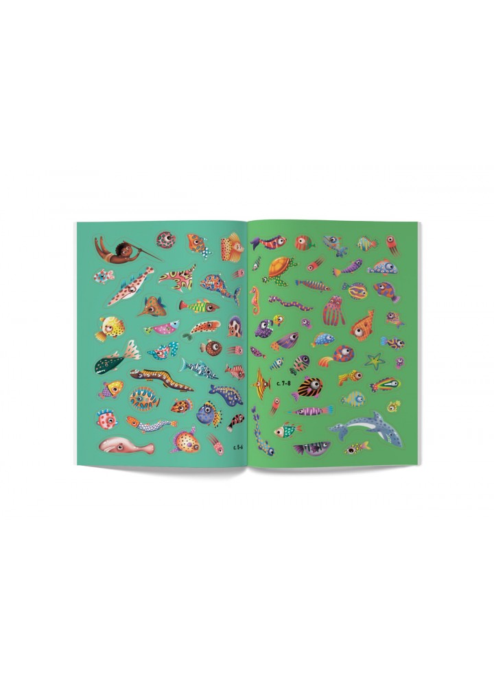 Меганаліпки. Підводний світ / КРИСТАЛ БУК