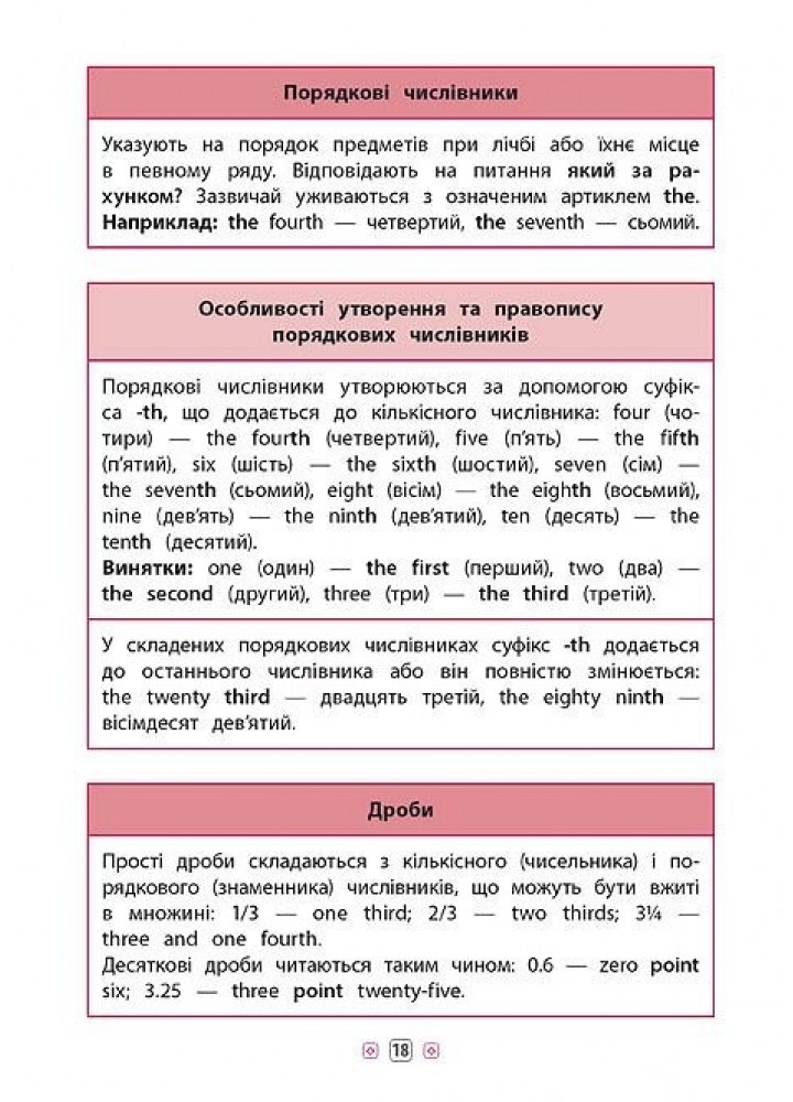 Довідник у таблицях. Англійська мова. 1–4 класи - Чіміріс Ю. В. - УЛА (103917)