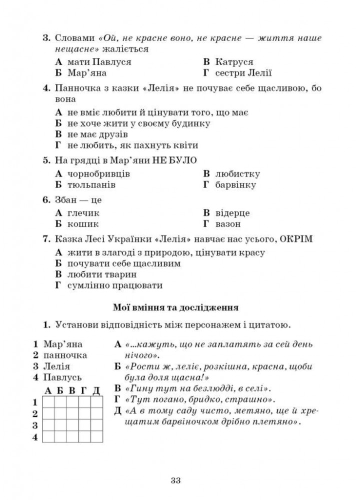 Література українська та зарубіжна, 5 кл., Зошит моїх досягнень Ч.1 - Яценко Т. - Грамота (107456)