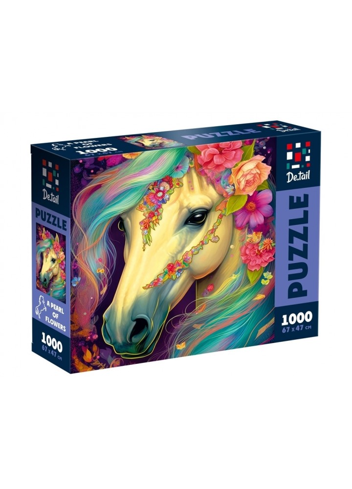 Пазли "Перлина квітів" 1000 деталей DT1000-12 - VLADI TOYS