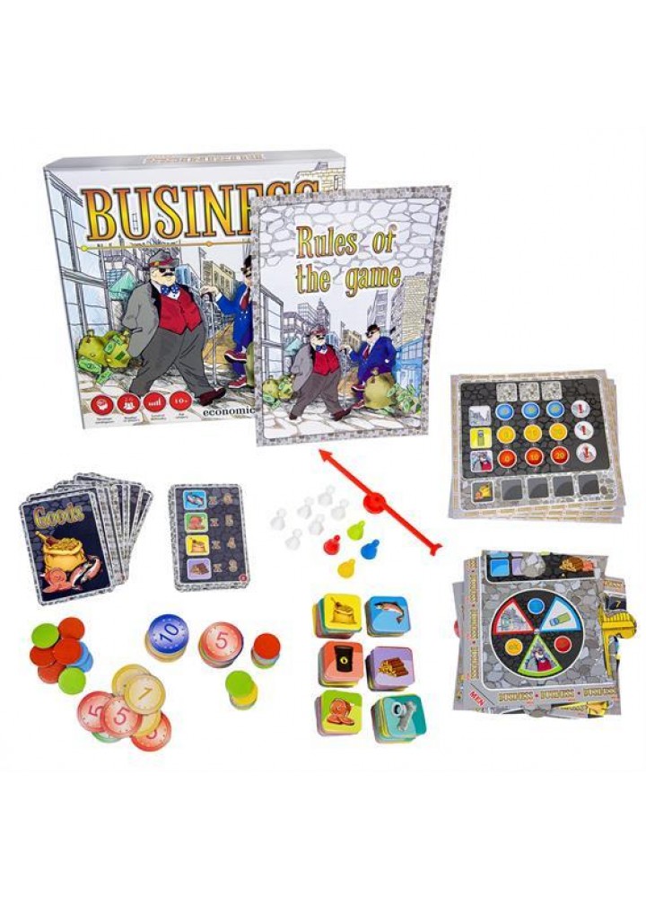 Настільна гра Strateg Business men економічна англійською мовою (30515)