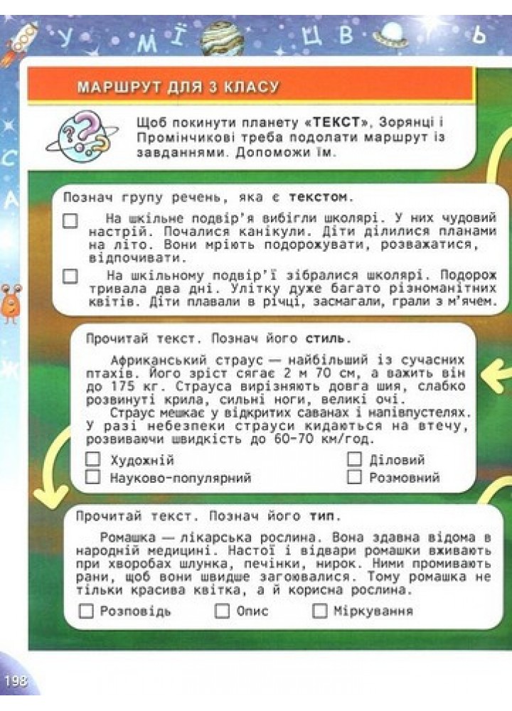 Пономарьова К.І. ISBN 978-966-991-273-2- Подорож мовним всесвітом Довідник з української мови для початкової