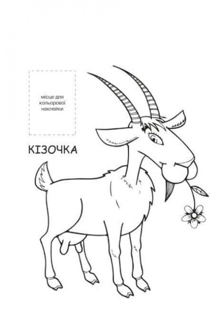 Нова розфарбовка з наклейками "Ферма" - КНИЖКОВИЙ ХМАРОЧОС (122235)