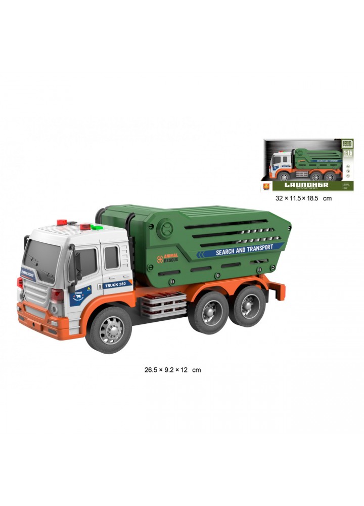 Фрикційна вантажна машинка (WY280B) / DUM