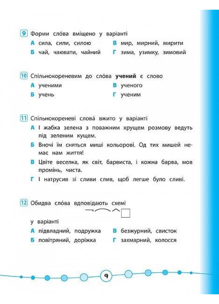 Я відмінник! Українська мова. Тести. 4 клас - Таровита І. О. - УЛА (104181)