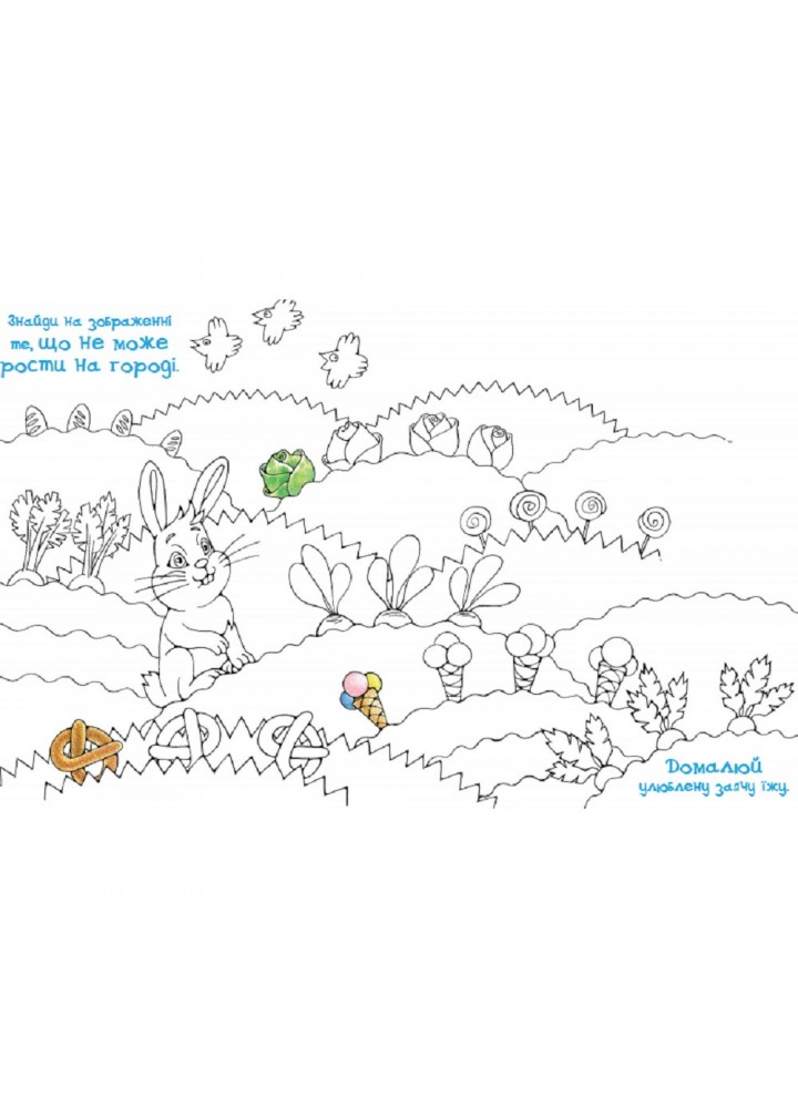 Малювалка-розважалка 5+. Книжка-розмальовка. 978-617-7155-89-7