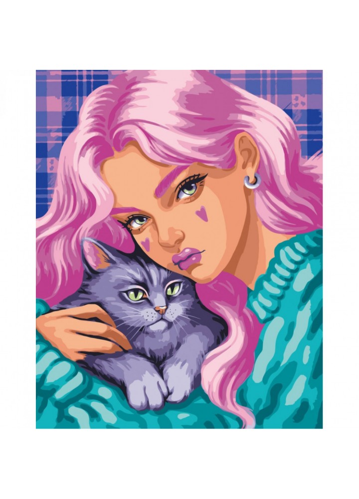 Картина за номерами ArtCraft 40х50 см "Теплі обійми" by Polina Skurykhina ©pollypop92 (10071-AC)