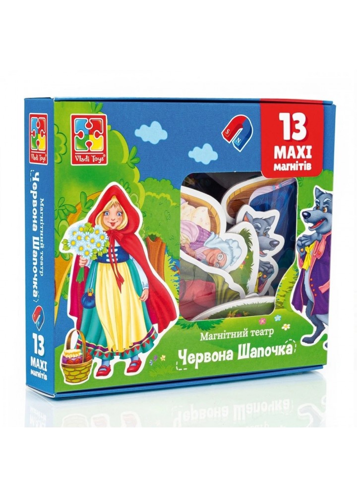 Магнітний театр «Червона Шапочка» VT3206-52 - VLADI TOYS