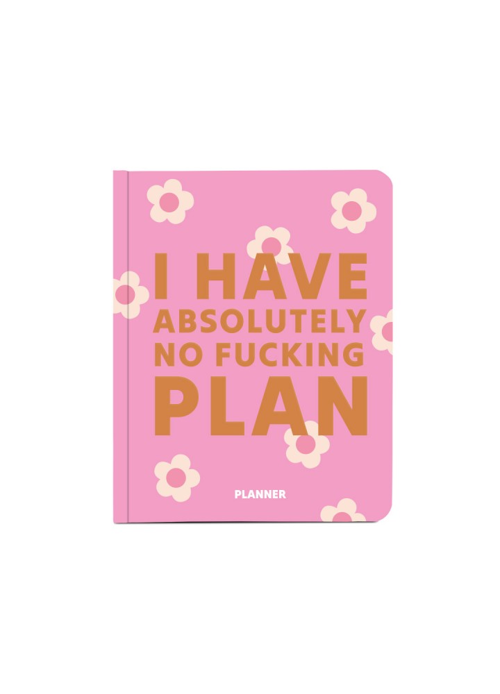 Блокнот для планування "I HAVE ABSOLUTELY PLAN" рожевий / ORNER