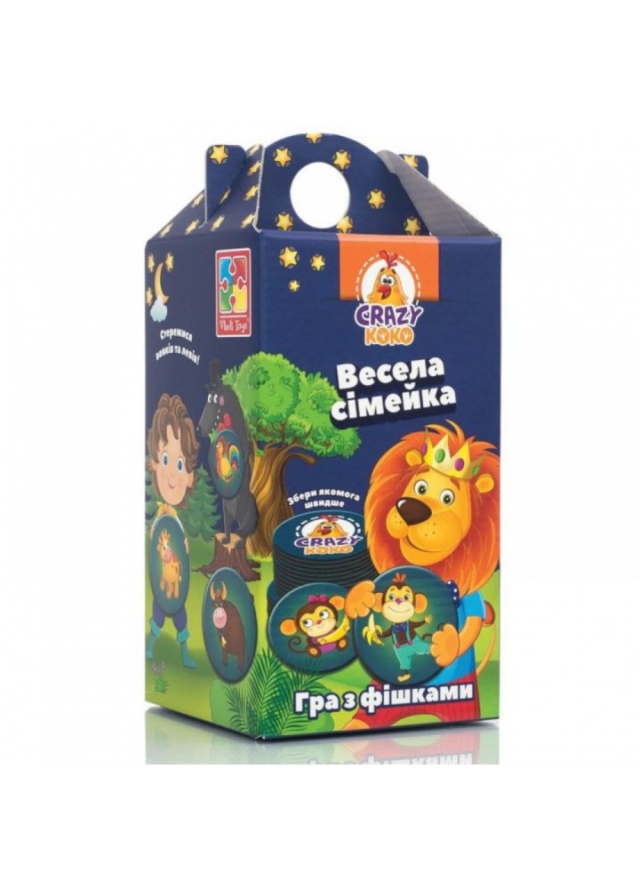 Гра з фішками «Весела сімейка» VT8033-05