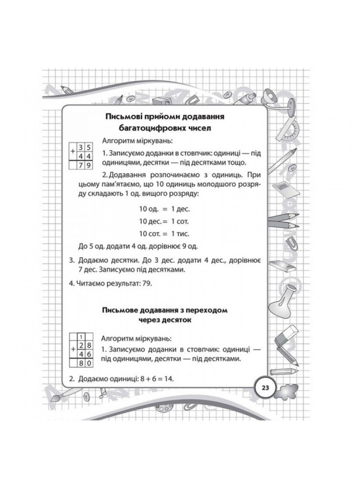 НУШ 1-4 класи. Математика. Довідник молодшого школяра. 9786177312276