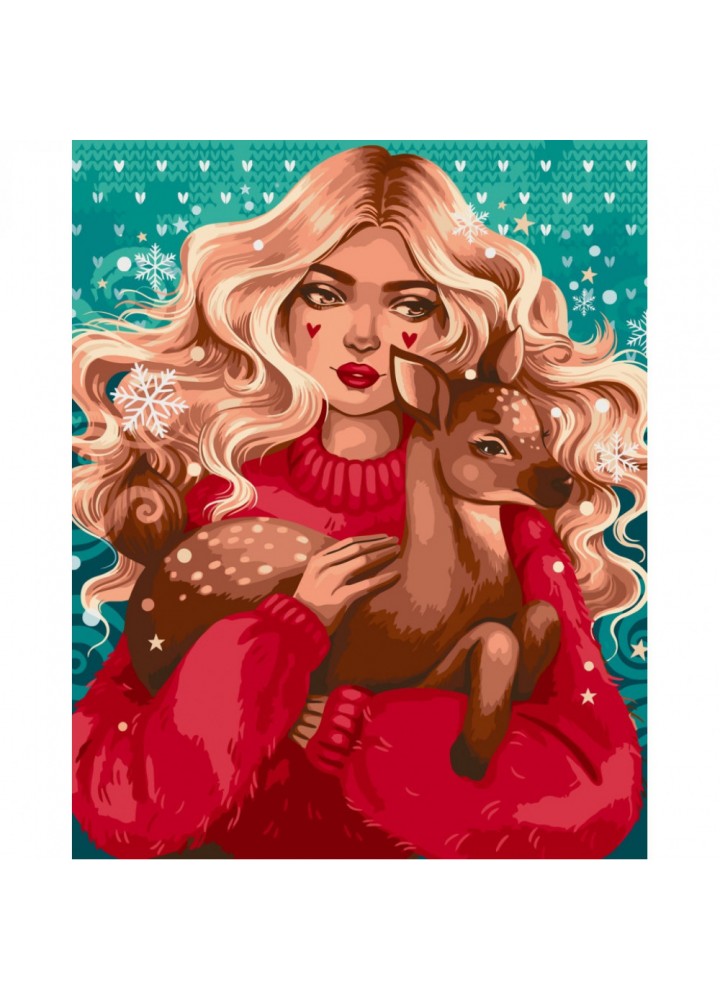 Картина за номерами ArtCraft 40х50 см "Зігріте добротою" by Polina Skurykhina 10019-AC