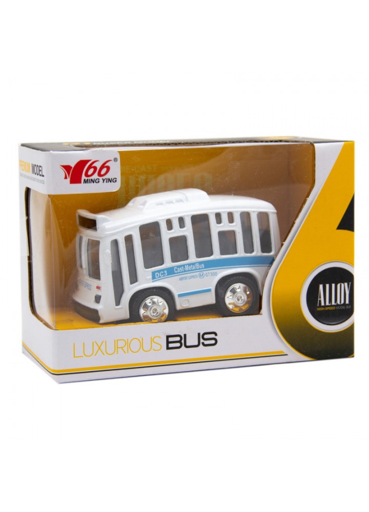 Металевий інерційний автобус 1:36 (MY66-Q1215) - DUM