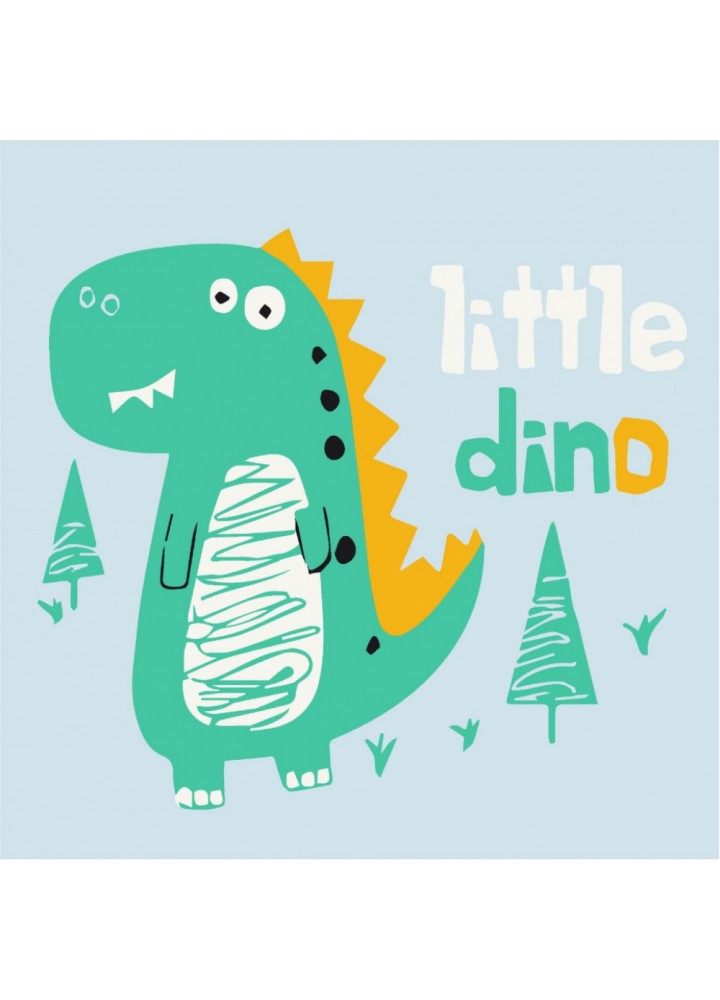 Картина за номерами ArtCraft 30х30 см "Little dino" 15008-AC