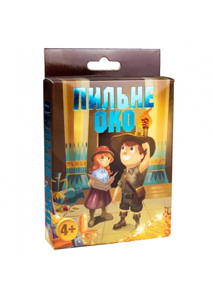 Настільна Гра Strateg "Пильне око" карткова (30274)