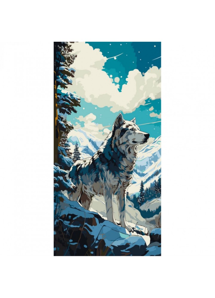 Картина за номерами ArtCraft 40х80 см "Аляска" 11533-AC