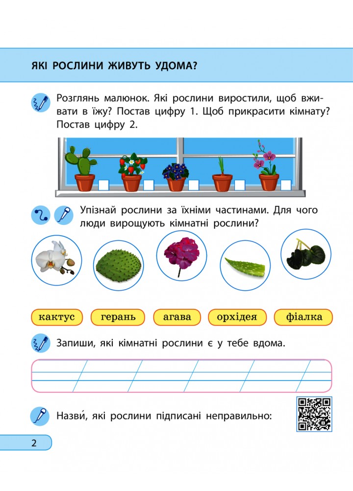Я досліджую світ, 2 кл., Робочий зошит у 2-х ч. (до підруч. Грущинської) Ч.2 - РАНОК