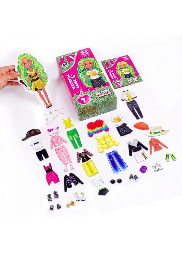 Гра магнітна одягалка WOW Surprise «Singer» VT3210-13 - VLADI TOYS