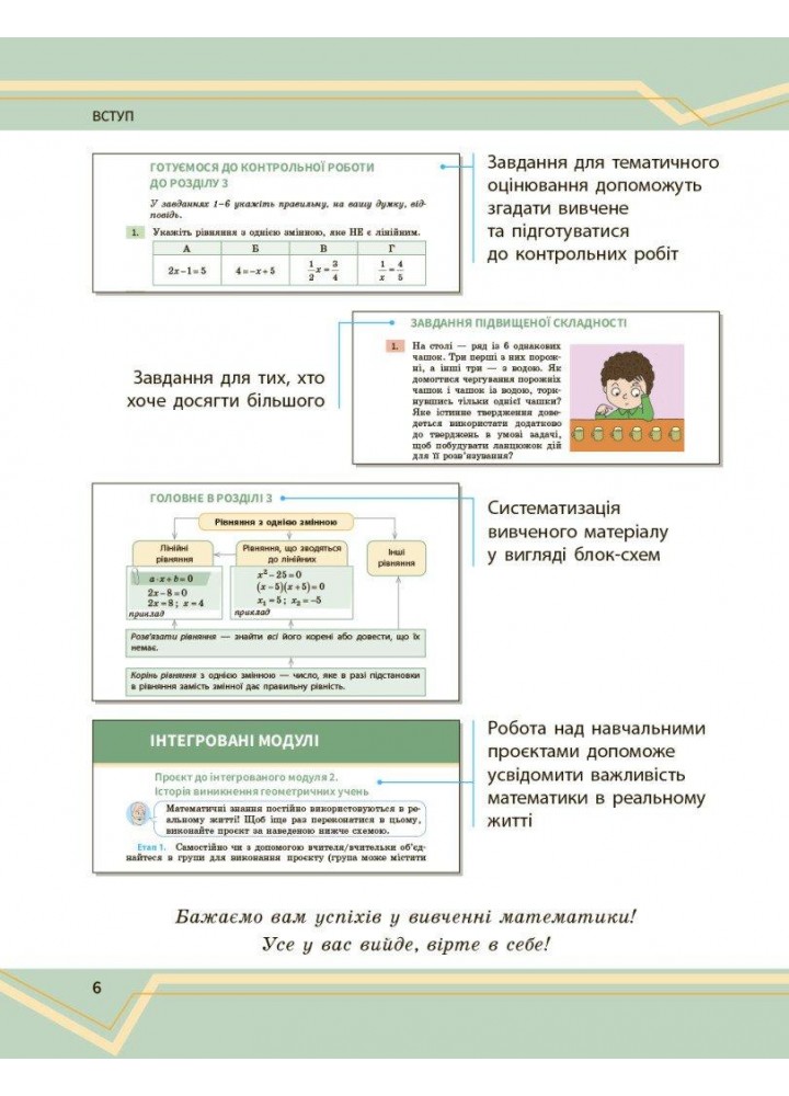 Математика, 7 кл. НУШ, Підручник у 2-х частинах, Ч.1 - Школьний О. В. - РАНОК (125456)