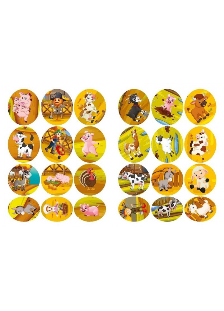 Наклей і дізнайся Осінь на фермі - Шипарьова О.В. - ТОРСІНГ (105027)