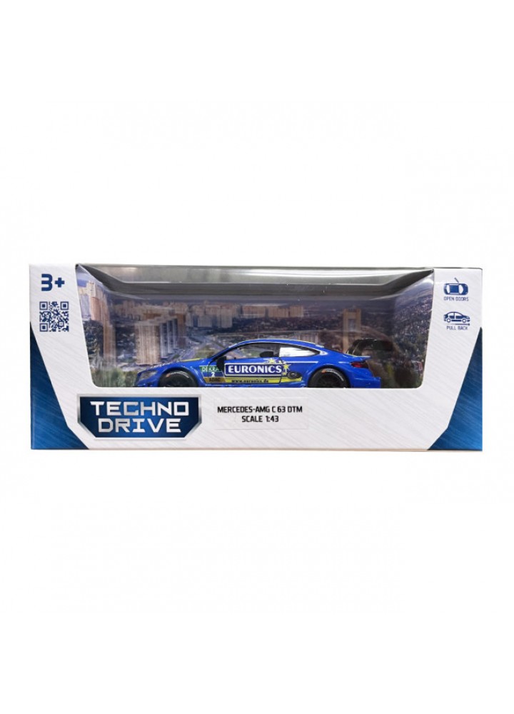 Автомодель Mercedes-AMG C63 DTM синій (250355) - DUM