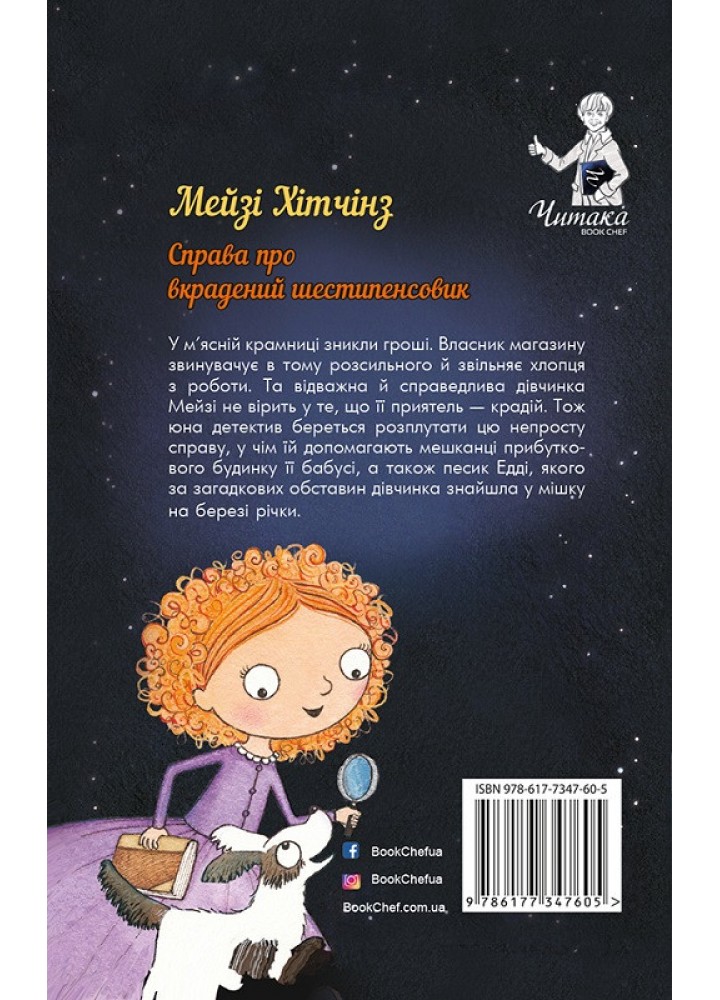 Детектив Мейзі Хітчінз, або Справа про вкрадений шестипенсовик. Книга 1 - Голлі Вебб - BOOK CHEF