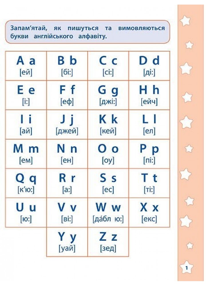 Англійські навчалочки. English. Алфавіт, 5+ - Смирнова К. В. - УЛА (103902)