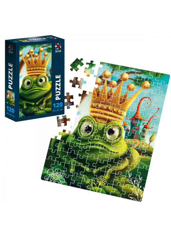 Пазли "Принц-жаба" 120 деталей DT100-12 - VLADI TOYS