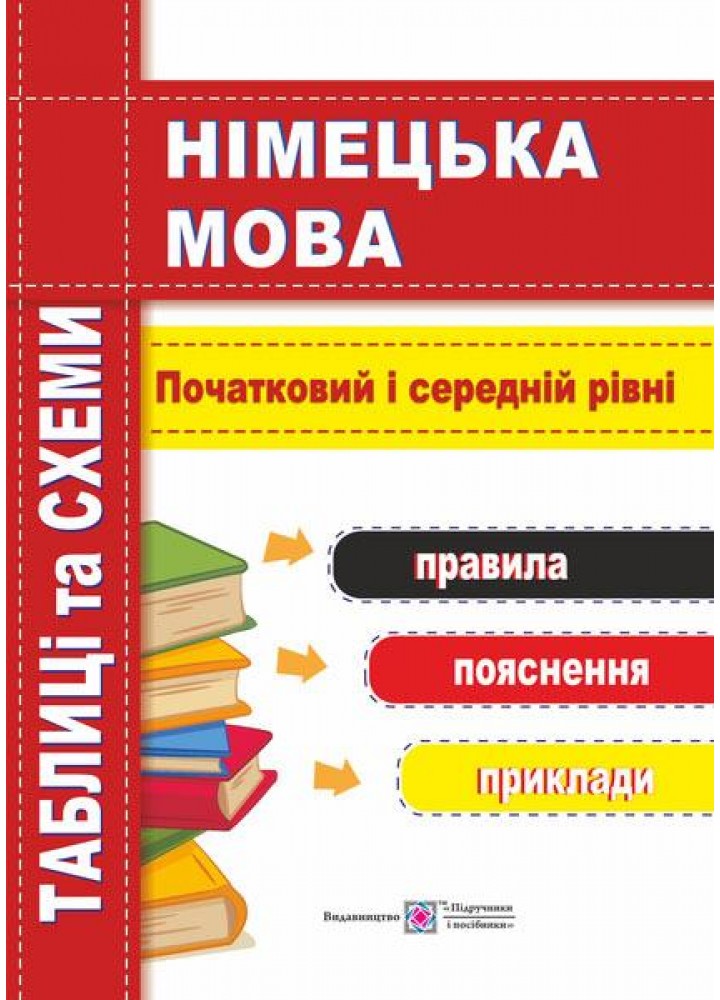 Німецька мова. Таблиці та схеми - Грицюк І. - ПІП