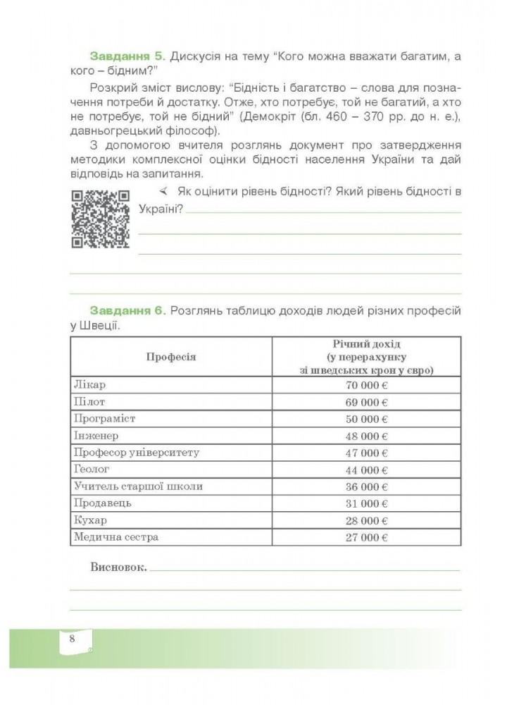 Фінансова грамотність, 7 кл., Робочий зошит "Фінансова культура" - Довгань А.І. - Мандрівець (103437)