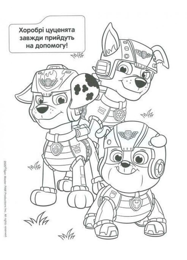 Водяна розмальовка. TM "PAW Patrol" (синя) - ПЕРО